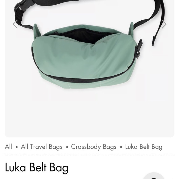 Calpak Mini Luka Belt Bag - Sage - Gently used - Picture 2 of 5